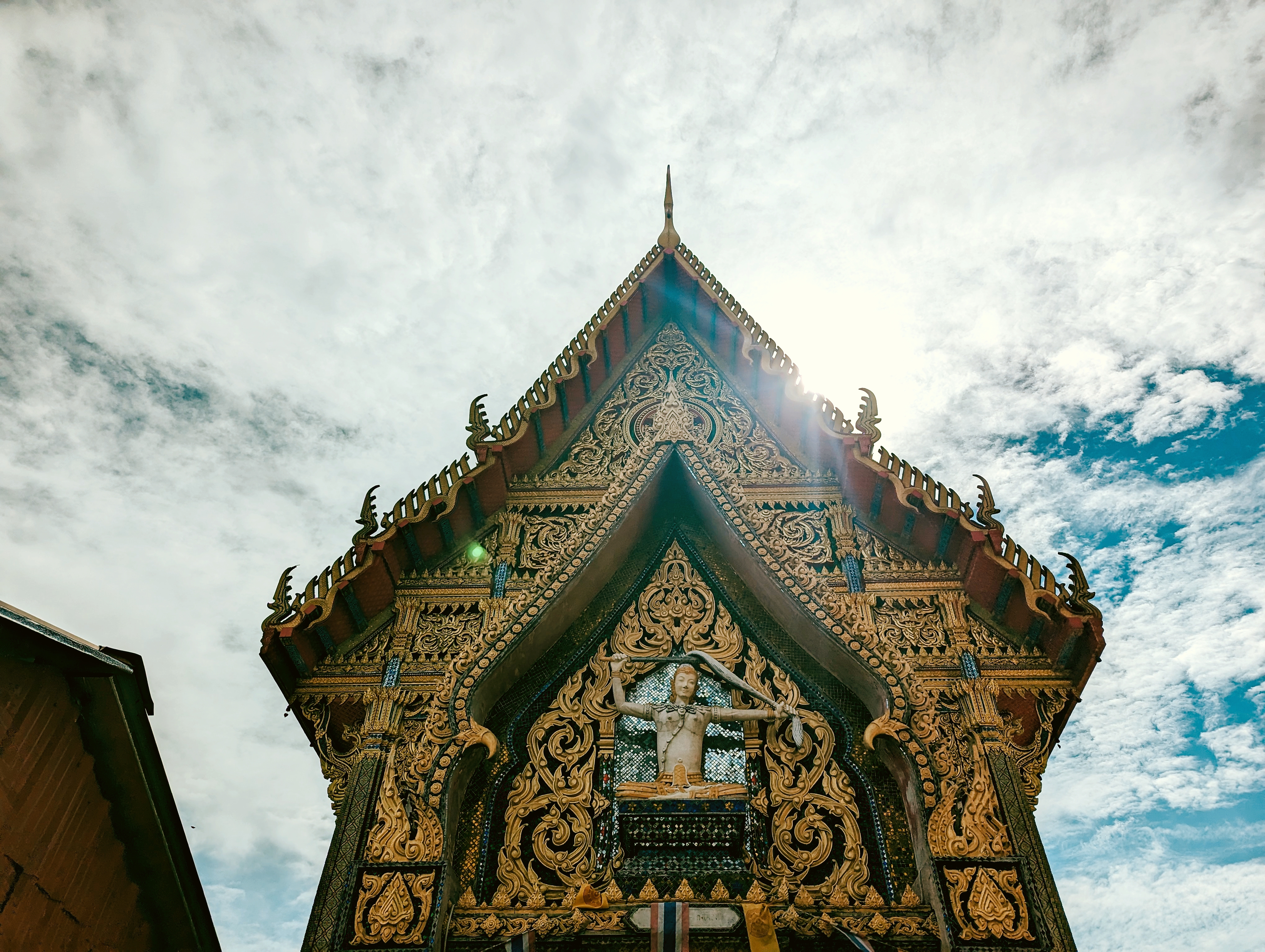 Temple at Nothanburi, Thailand