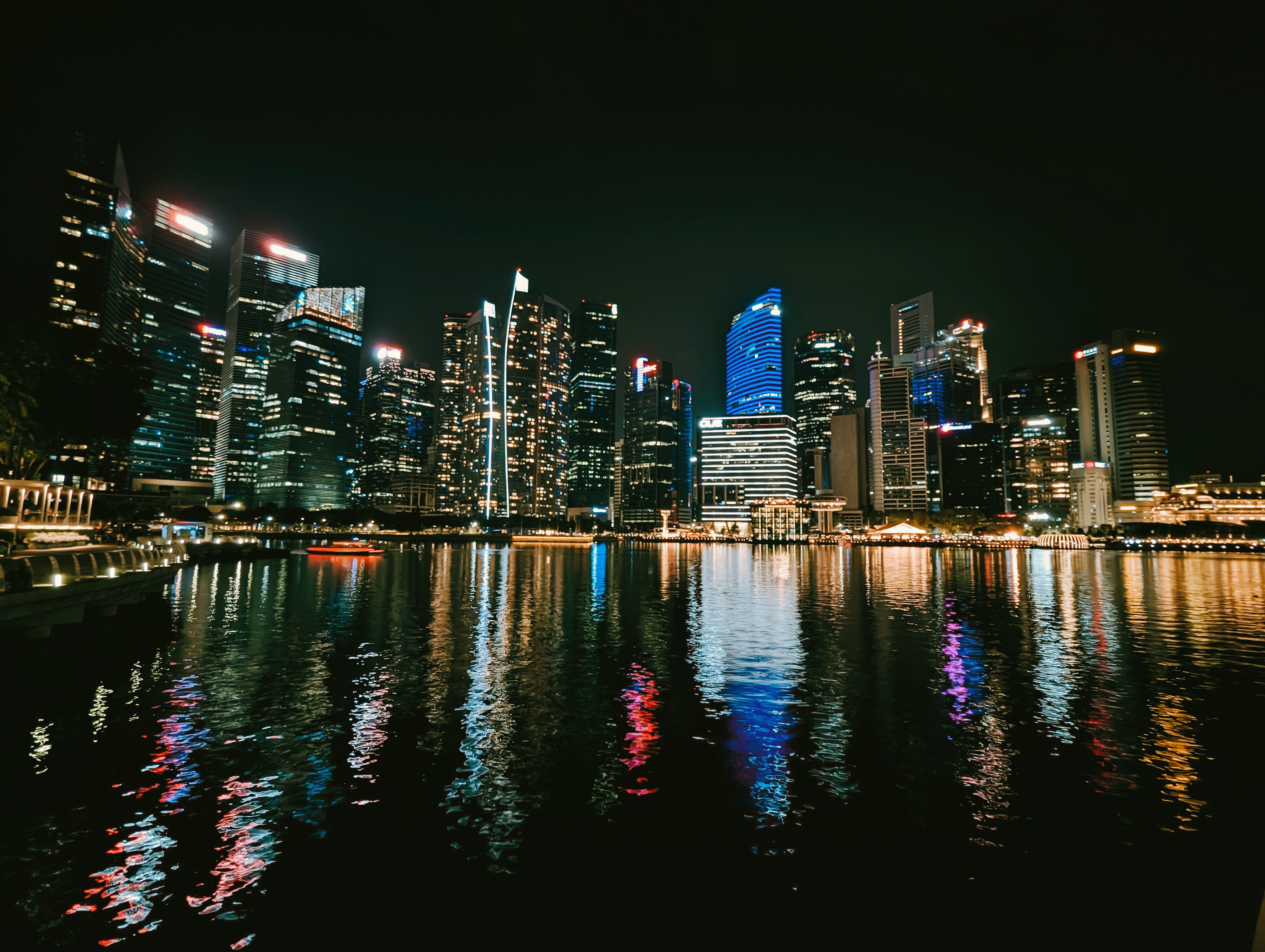 Singapore at night